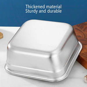 चावल सब्जियों के लिए स्टेनलेस स्टील वर्ग बेसिन ड्रेन ड्रेन क्रशर रसोई का कॉंडर सेट - Product Image 4