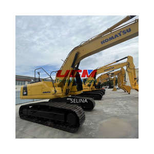 Excavadora de Orugas Komatsu PC220 de Alta Resistencia y Eficiencia, Original de Japón, Usada, de 20 Toneladas, con Motor, Maquinaria de Construcción - Product Image 4