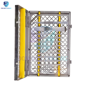 Kit de casete dental de acero inoxidable de 14 piezas de alta calidad | Juego de instrumentos de cirugía periodontal manual con bandeja de esterilización - Product Image 4
