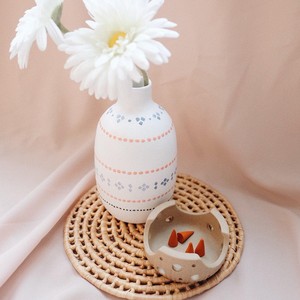 Tienphong 2024 Handmade Hazel Round <b>Woven</b> Water Hyacinth Placemat, Neutral Vintage Placemats for Table Decoration - Product Image 3