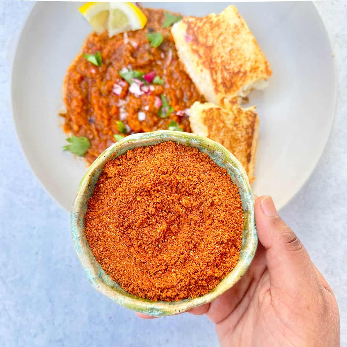 Pav Bhaji Masala Spice Blend 24 Months Shelf Life Made in India Cool Dry Storage by DEEPAK TEXTILE