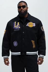 Veste universitaire tendance OEM pour hommes, broderie en chenille respirante, veste universitaire de basketball d'équipe américaine personnalisée - Product Image 2