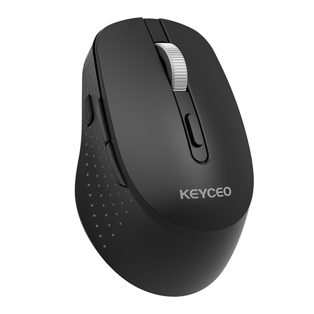 Wireless Rechargeable Mouse Multi-device Control  Bluetooth and 2.4G Mode Ergonomic Mouse Office 1600DPI