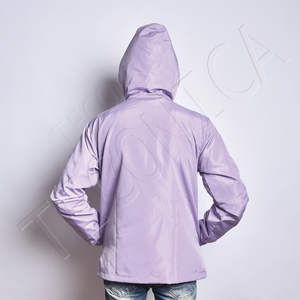 Unisex Insulated Lightweight Autumn Soft Shell Hooded Waterproof <b>10</b>,000mm Windproof Windbreaker Stand Zip Custom Logo OEM Hiking - Product Image 2