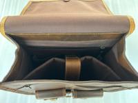 Sac à dos pour ordinateur portable en cuir de qualité supérieure, souple, avec fermeture éclair intérieure, logo personnalisable, imperméable, pour usage quotidien