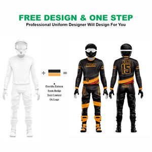 Meilleure qualité élégante DTF impression par transfert de chaleur Dirt Bike tout-terrain ATV VTT et Motocross tissu extensible vêtements de course - Product Image 2