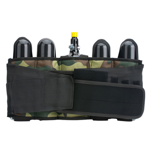 ขายส่ง กระเป๋าใส่กระสุนเพนท์บอลแบบใหม่ ดีไซน์ลายพราง 4+5 กระสุน คุณภาพดีเยี่ยม น้ำหนักเบา สายรัด 4 ช่อง - Product Image 5