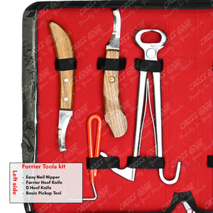 Kit d'outils de maréchal-ferrant de vente chaude pinces à sabot de poulain léger pneu extracteur de clous sabots tampon outil de ramassage de sabot de base - Product Image 3