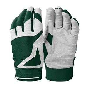 ถุงมือตีเบสบอลซอฟต์บอลถุงมือหนังสำหรับผู้ชายระบายอากาศได้ดี - Product Image 1
