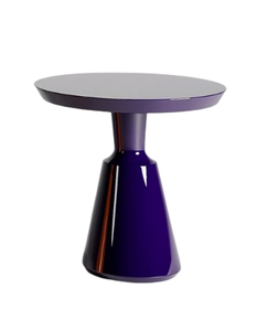 Accent Table d'extrémité ronde meubles enduit de poudre Table d'appoint salon décor à la maison ferme pays salon - Product Image 4