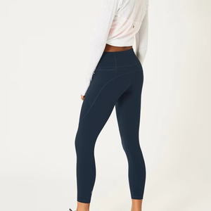 กางเกงโยคะผู้หญิงเอวสูง ยืดหยุ่นได้ ระบายอากาศดี เป็นมิตรกับสิ่งแวดล้อม แห้งเร็ว เนื้อผ้านุ่ม ชุดออกกำลังกายแบบเต็มตัว - Product Image 1