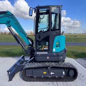 New Small Hydraulic Mini Excavator <b>Compact</b> Crawler Design High Maneuverability Briggs <b>Stratton</b> 40W Engine HAWE Hydraulics - Product Image 4