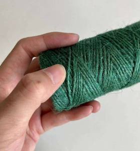 Yards par rouleau couleur ficelle de jute en vrac, ficelle de jute corde de jute 3 plis - Product Image 2