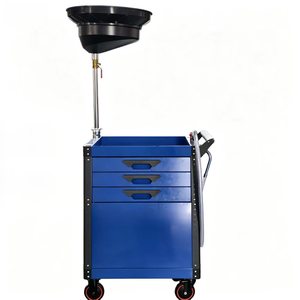 Unité de pompage pneumatique portable pour <span class=keywords><strong>vidange</strong></span> d'<span class=keywords><strong>huile</strong></span> usagée, chariot de collecte d'<span class=keywords><strong>huile</strong></span> pneumatique avec 63 outils - Product Image 3