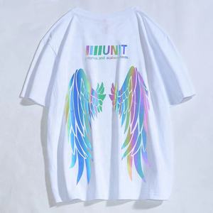 Camisetas de Jersey de calidad superior Unisex personalizadas, diseño de verano transpirable, estampado en caliente reflectante colorido para hombres de talla grande, nuevo - Product Image 1