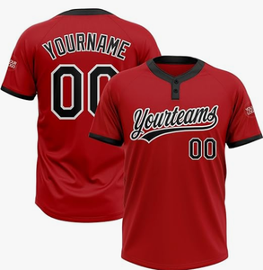 เสื้อเบสบอลผ้าโพลีเอสเตอร์ชุดเสื้อพิมพ์ลายระบายอากาศ100% ออกแบบได้ตามต้องการ - Product Image 4