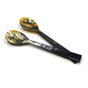 ชุดจานสลัดควายฮอร์นเครื่องมือดีไซน์ใหม่ล่าสุดสำหรับวางบนโต๊ะ - Product Image 6