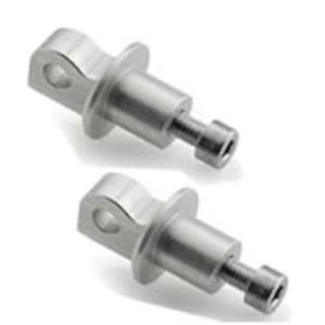 Adaptateur de repose-pieds Rizoma Rider Snake/Extreme/Urban Protocol pour motos, accessoire de moto essentiel - Product Image 1