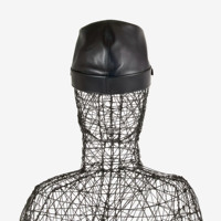 Carlo Forti Design Gorro Kepi de piel de Napa refinada para mujer Gorra italiana de lujo con glamour inspirado en la guerra y toque urbano