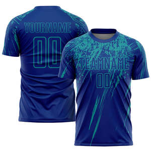 Uniformes de Fútbol Personalizados de Nivel Profesional, Fabricante de Camisetas de Fútbol Sublimadas de Poliéster de 220 GSM - Product Image 4