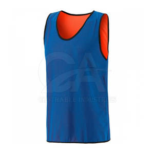 Bavoir réversible de sécurité fabriqué au Pakistan, plusieurs tailles, vêtements de travail OEM, bavoir réversible, haute visibilité, qualité supérieure - Product Image 1