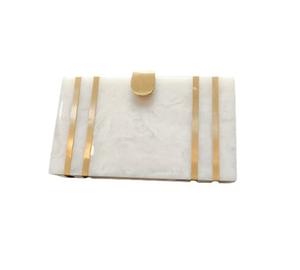 กระเป๋าคลัทช์เรซินสำหรับสุภาพสตรีกระเป๋าถือแฟชั่นน้ำหนักเบาสำหรับงานแต่งงาน - Product Image 2