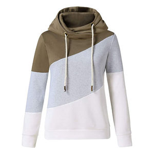 Dernier design de sweat à capuche en tricot pour femmes, taille plus, vente chaude, personnalisé, anti-boulochage et respirant pour femmes - Product Image 1