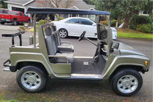 LISTO PARA CONDUCIR - USADO, VOLANTE A LA IZQUIERDA |   Volante a la derecha |   Carrito de Golf Estilo A C G HUMMER H3 - Product Image 2