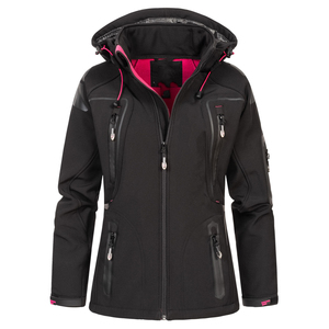 Chaqueta de lona con cuello levantado y cremallera para hombre, forro polar, impermeable, a prueba de viento, transpirable, para exteriores, senderismo, abrigo de invierno - Product Image 1