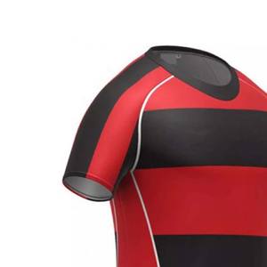Personalizado de calidad superior nuevo diseño equipo deportes Club secado rápido sublimación impresión 100% poliéster Rugby camisetas y pantalones cortos uniformes - Product Image 6