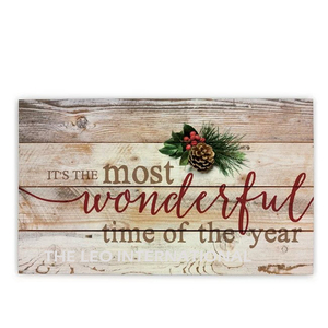 งานศิลปะติดผนังรูปพระจันทร์สำหรับคริสต์มาส ของตกแต่งแขวนผนังทำมือสุดหรู ของตกแต่งคริสต์มาสอื่นๆ งานศิลปะติดผนังสีน้ำตาล - Product Image 4