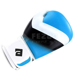 Gants de boxe en cuir souple avec finition PU Thumb Lock Wrist Support Gants de boxe pour vente en ligne - Product Image 4