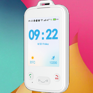 4G High Android 8 2,83-inch touchscreen SOS-oproep voor werknemers in kantoor, app- en webbeheer, simkaartondersteuning, telefoontype E-ID-kaart - Product Image 2