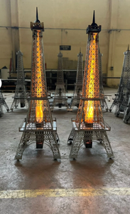 Estufa de Pellets Estilo Cohete Eiffel - Sistema de Calefacción Automático Profesional para Interiores y Diseño Único de Cohete, Quemador de Leña - Product Image 2