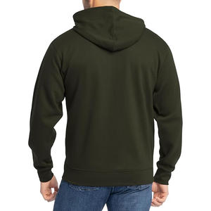 เสื้อฮู้ดมีซิปผ้าฝ้าย100เปอร์เซ็นต์เสื้อสเวตเชิ้ตแบบนุ่มทนทานเหมาะสำหรับการปรับแต่งและสั่งซื้อขายส่งจำนวนมาก - Product Image 2