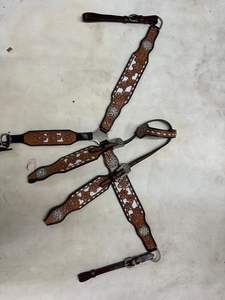 Ensemble de sellerie en cuir occidental de haute qualité pour le travail à la ferme et l'équitation de performance, disponible pour la vente en gros - Product Image 4