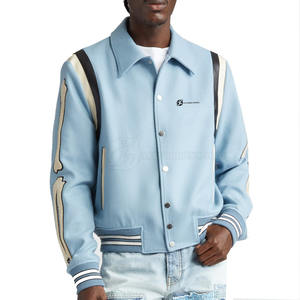 Meilleur prix Letterman hommes XL grande taille décontracté mince veste d'hiver haute qualité laine tricoté tissu respirant à capuche bouton nouveau - Product Image 1