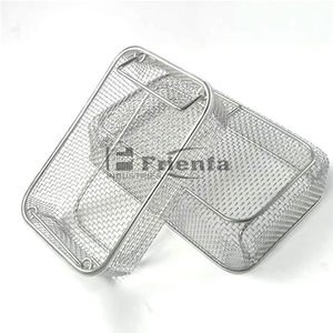 Paniers de stérilisation allemands en grillage fabriqués en acier inoxydable les plus vendus Paniers de stérilisation à faible quantité minimale de commande - Product Image 3