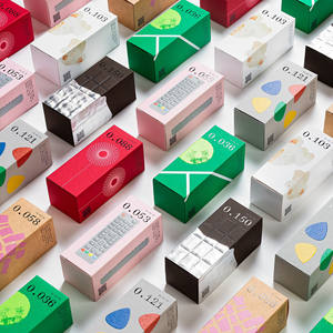 Caja de papel plegable impresa personalizada embalaje colorido para naipes, jabón y productos alimenticios - Product Image 5