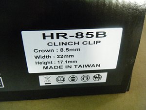 APLUS HR-85BC, 8.5MM CROWN. INDUSTRIAL MATTRESS <b>PNEUMATIC</b> CLINCH CLIP <b>TOOL</b> - Product Image 2
