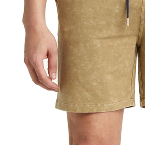 Concevez vos propres shorts pour hommes personnalisés en coton délavé à l'acide, 100% coton, décontractés, de haute qualité, service OEM - Product Image 5
