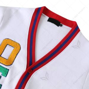 customized OES Eastern star Fleece <b>Cardigan</b> Unisex Fit button down <b>Chenille</b> Embroidered letters Breathable 100% cotton Fleece - Product Image 5