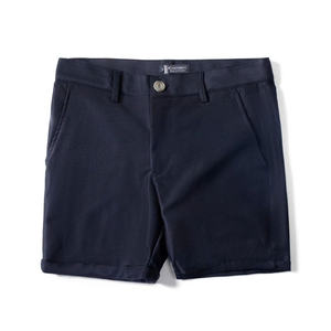 กางเกงขาสั้นสีกากีผู้ชายผ้านุ่มซิปสไตล์อ่อนเยาว์ - Product Image 2