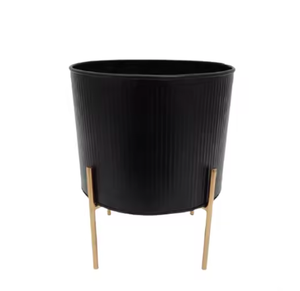 <b>Metal</b> Hammered Finished Modern Indoor/<b>Outdoor</b> Garden <b>Planters</b> Solid Modern Decorative <b>Planters</b> At Wholesale Price - Product Image 2