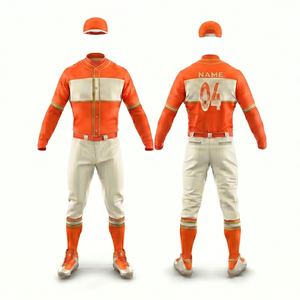 <b>Baseball</b> Uniform Lightweight Polyester Fabric Soft Comfortable Fit Breathable Design Ideal For Everyday Sports Use - Product Image 5