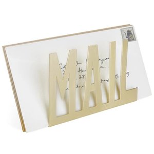 Customizable Metal Wire Home Desk <b>Organizer</b> with Business Iron Letter & Card Holder <b>Desktop</b> Decor with Customizable Logo Pattern - Product Image 3