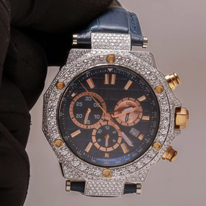 New High Quality Automatic Movement Iced Out Luxury Customized Hip Hop Vvs Moissanite Diamond Wrist <b>Watches</b> for <b>Men</b> Women - Product Image 5