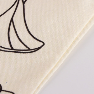 Sac fourre-tout en toile de coton vierge DIY pour la peinture, le dessin et les activités scolaires - Sac promotionnel - Product Image 3