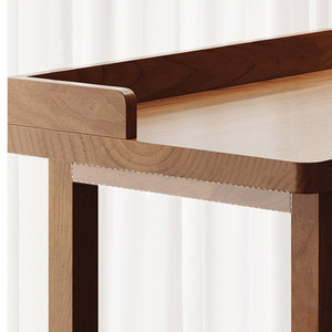 Modern Solid Wood Rectangular Office <b>Desk</b> Height Adjustable Executive Writing <b>Desk</b> for Home <b>Study</b> - Product Image 3