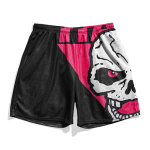 Vente en gros de shorts en maille avec logo personnalisé de haute qualité avec design universel respirant quantité minimale de commande bas pour adulte - Product Image 1
